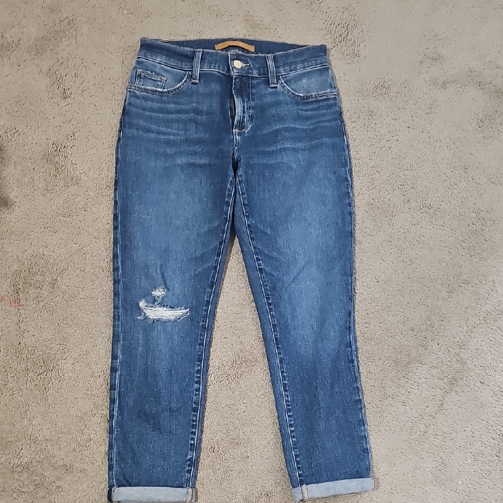 Joe's Jeans Size 25 The Bobby Midrise Tapered Boyfriens